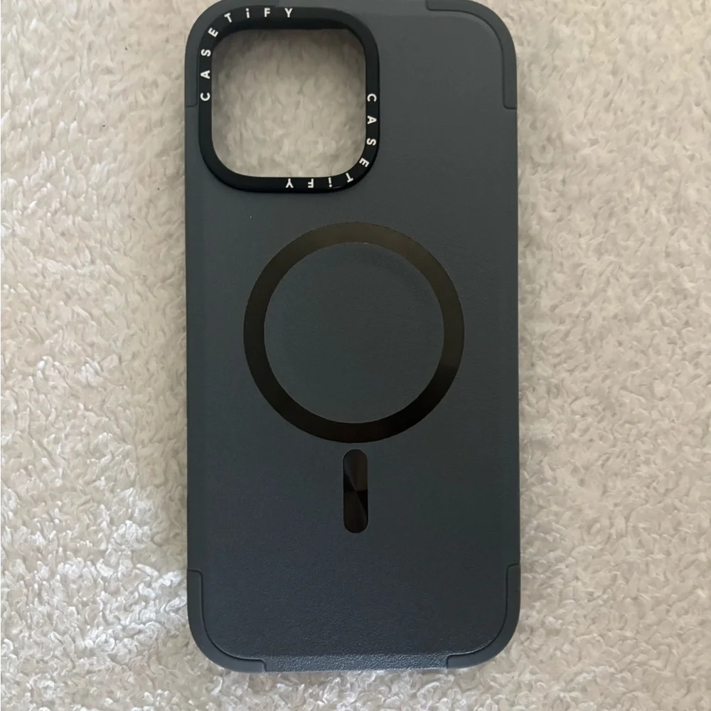 Casetify Dark Gray MagSafe Compatible Phone Case